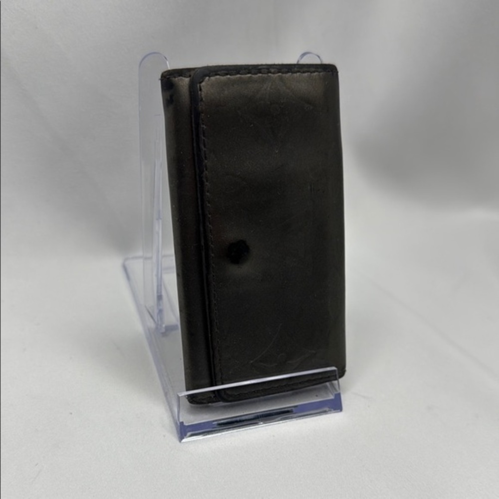 Louis Vuitton Key Holder Monogram Black Vernis Leather | Unisex | Pre-Owned |